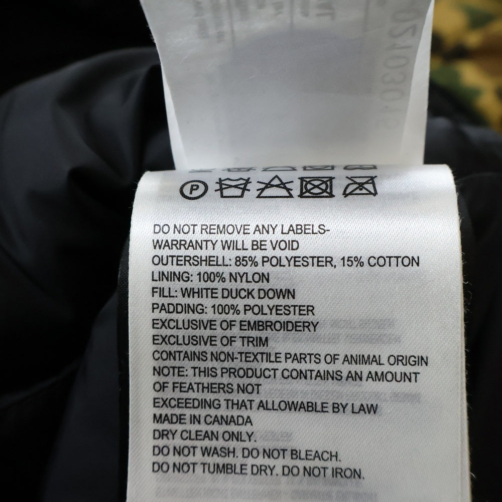 CANADA GOOSE(カナダグース) FREESTYLE VEST フリースタイルベスト ロゴワッペン ダウンベスト ブラック 4150M