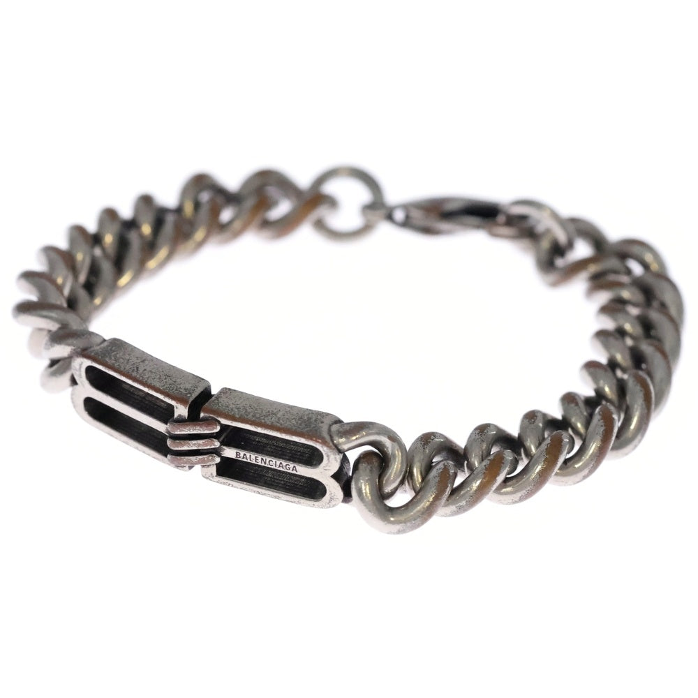BALENCIAGA(バレンシアガ) BB Icon Gourmette BBロゴ チェーン