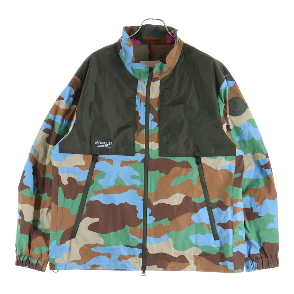 MONCLER(モンクレール) KOUNDE GIUBBOTTO クンデ カモフラージュ 迷彩ナイロンジャケット マウンテンパーカー フーディー マルチ H10911A00083 5960X
