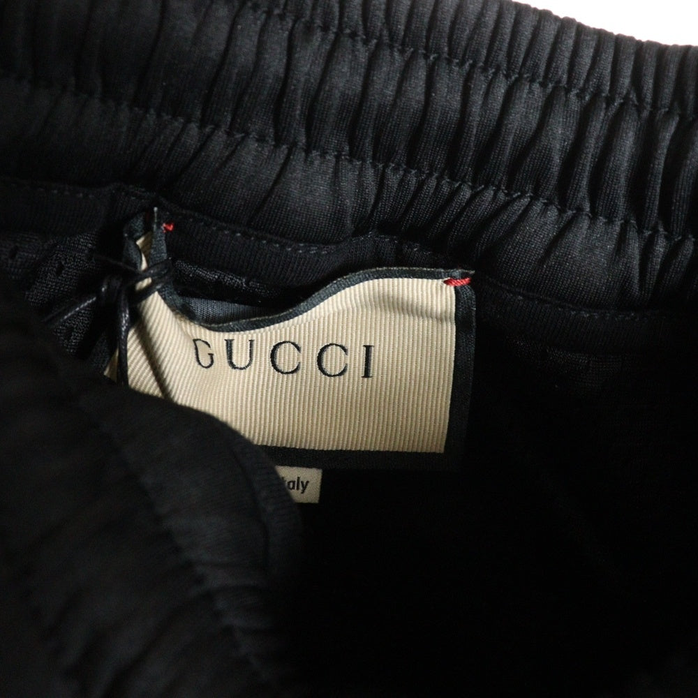 BALENCIAGA(バレンシアガ) Light Neoprane Jogging Pant ライトネオプレン ジョギングパンツ サイドラインスウェットパンツ ブラック 715186 XJETG