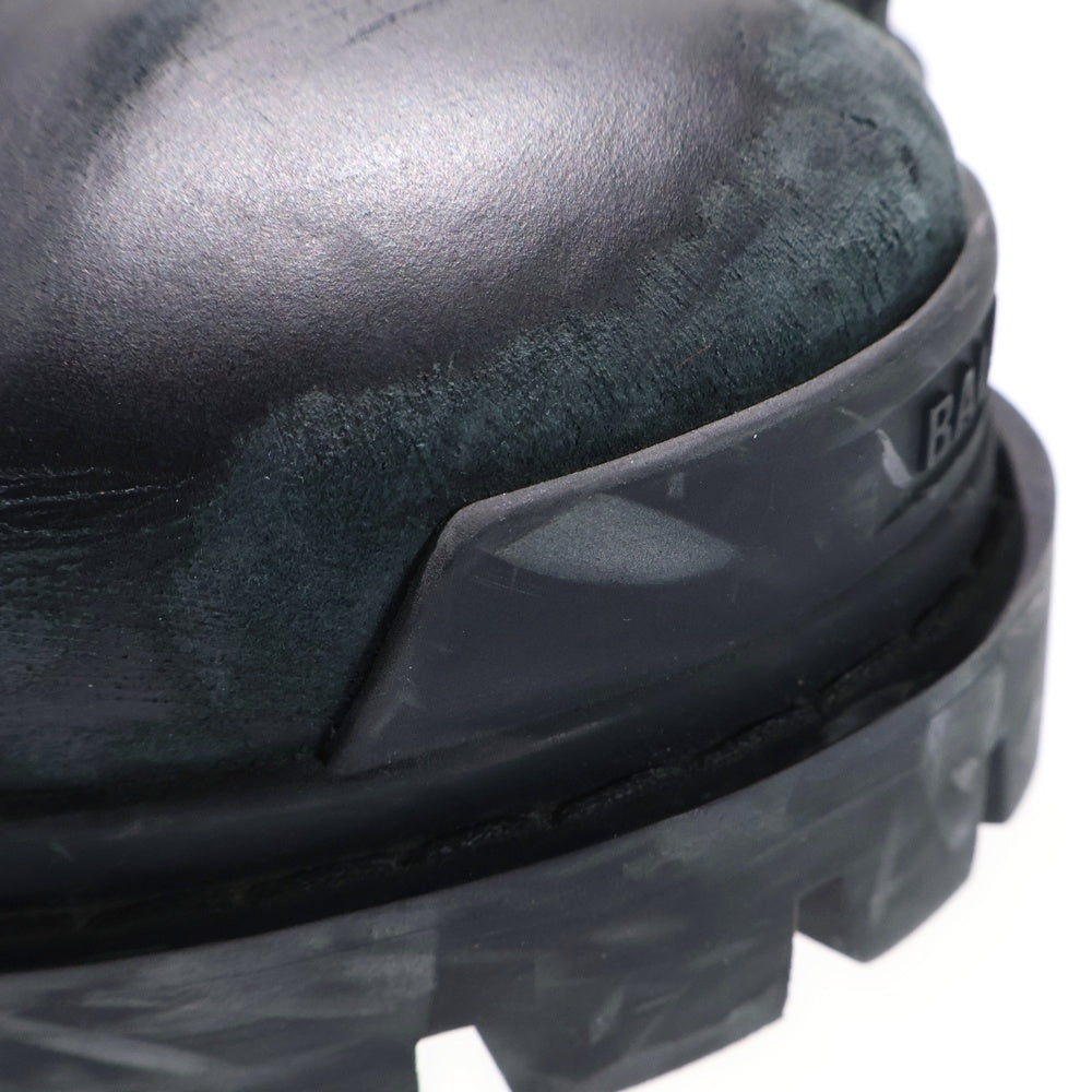 BALENCIAGA(バレンシアガ) STRIKE 20MM ストライクピアーシングレザーブーツ ブラック 763495