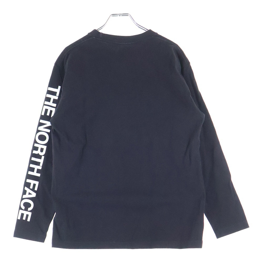THE NORTH FACE(ザノースフェイス) TESTED PROVEN TEE テステッドプルーブン 長袖Tシャツ ブラック NT82032