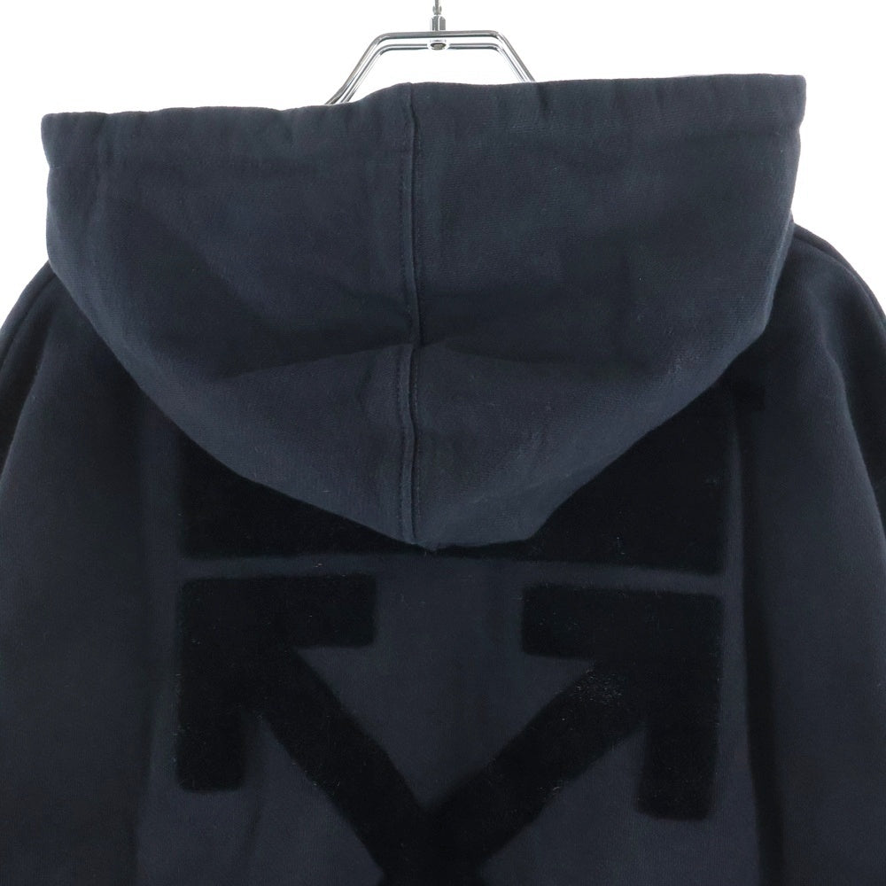OFF-WHITE(オフホワイト) 16AW Arrow Hoodie プルオーバースウェットパーカー フーディー ブラック OWBB016E18003038