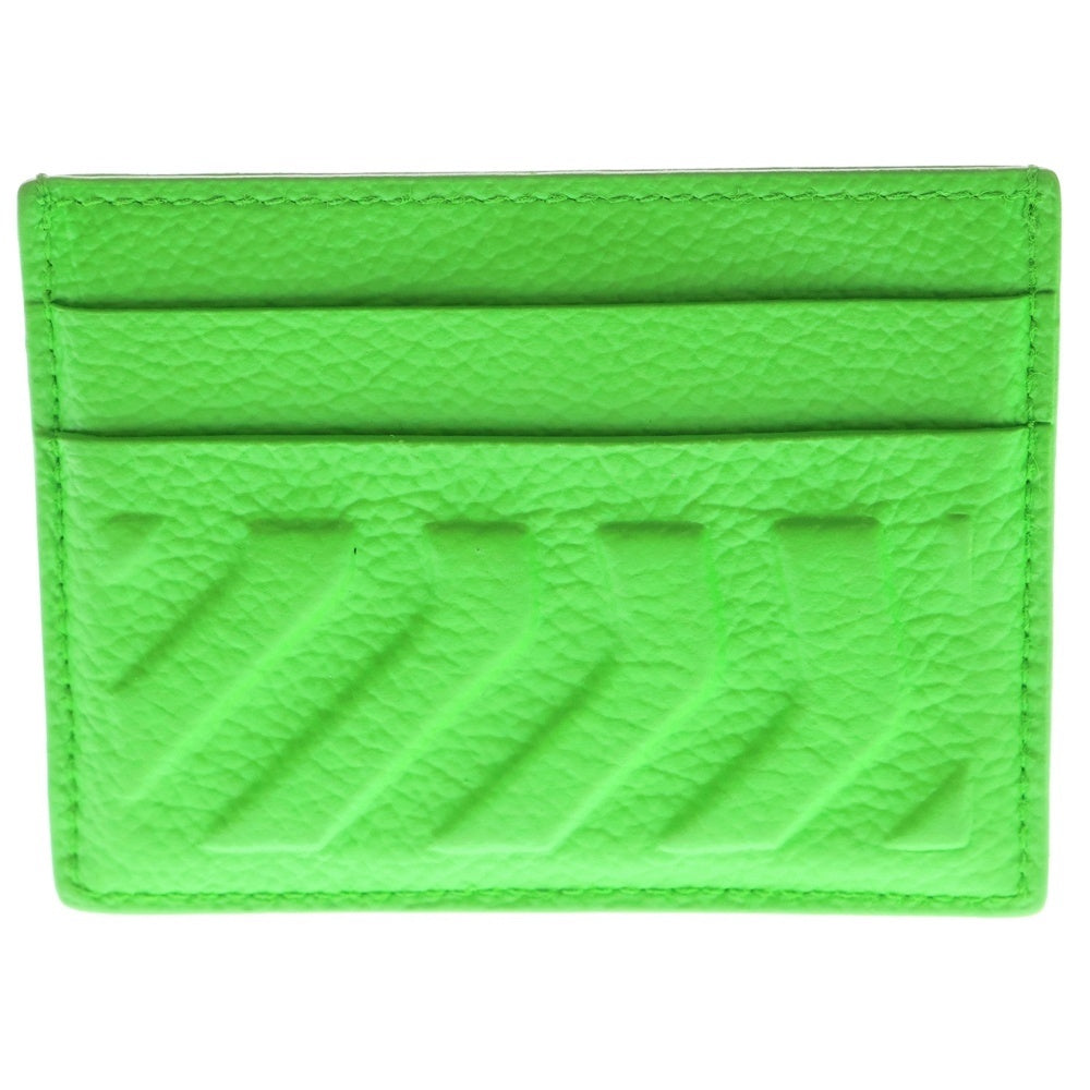 BALENCIAGA(バレンシアガ) Quilted Leather Cardholder レザーカードケース 定期入れ グリーン 693547