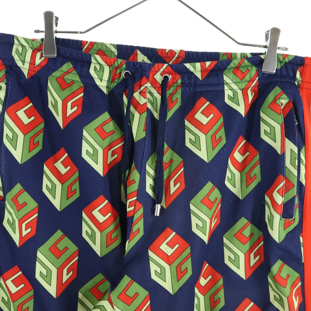 GUCCI(グッチ) GG Wallpaper Track Pants 総柄トラックパンツ ネイビー 475361 X5U15