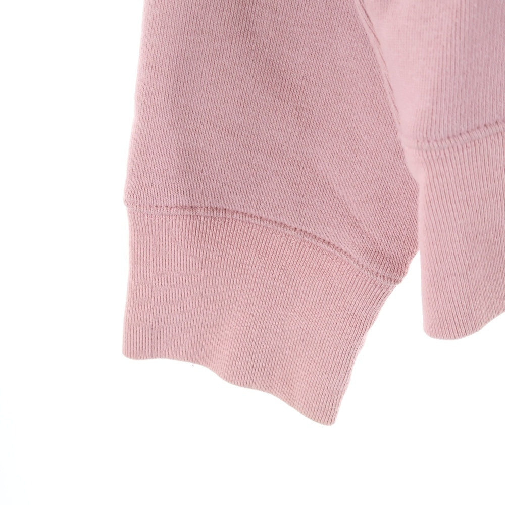 AMI Alexandre Mattiussi(アミアレクサンドルマテュッシ) Sweatshirt ハートロゴ刺繍 クルーネックスウェットトレーナー ピンク H19J037.746