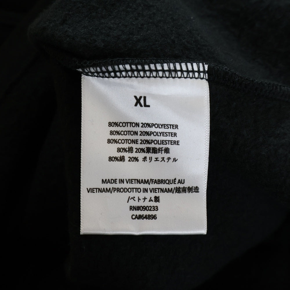 FEAR OF GOD ESSENTIALS(フィアオブゴッド エッセンシャルズ) SWEATSHIRT バックロゴ クルーネックスウェットトレーナー ブラック