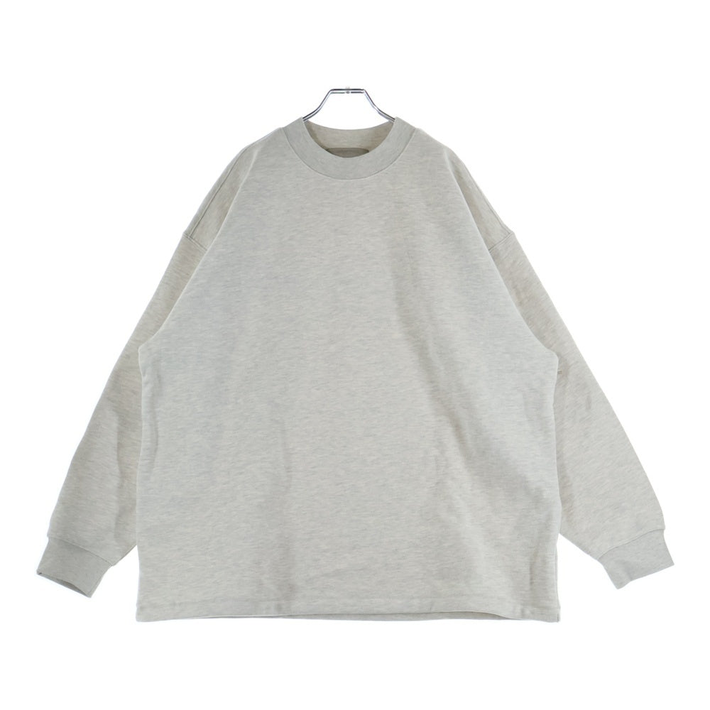 FEAR OF GOD ESSENTIALS(フィアオブゴッド エッセンシャルズ) SWEATSHIRT バックロゴ クルーネックスウェットトレーナー グレージュ