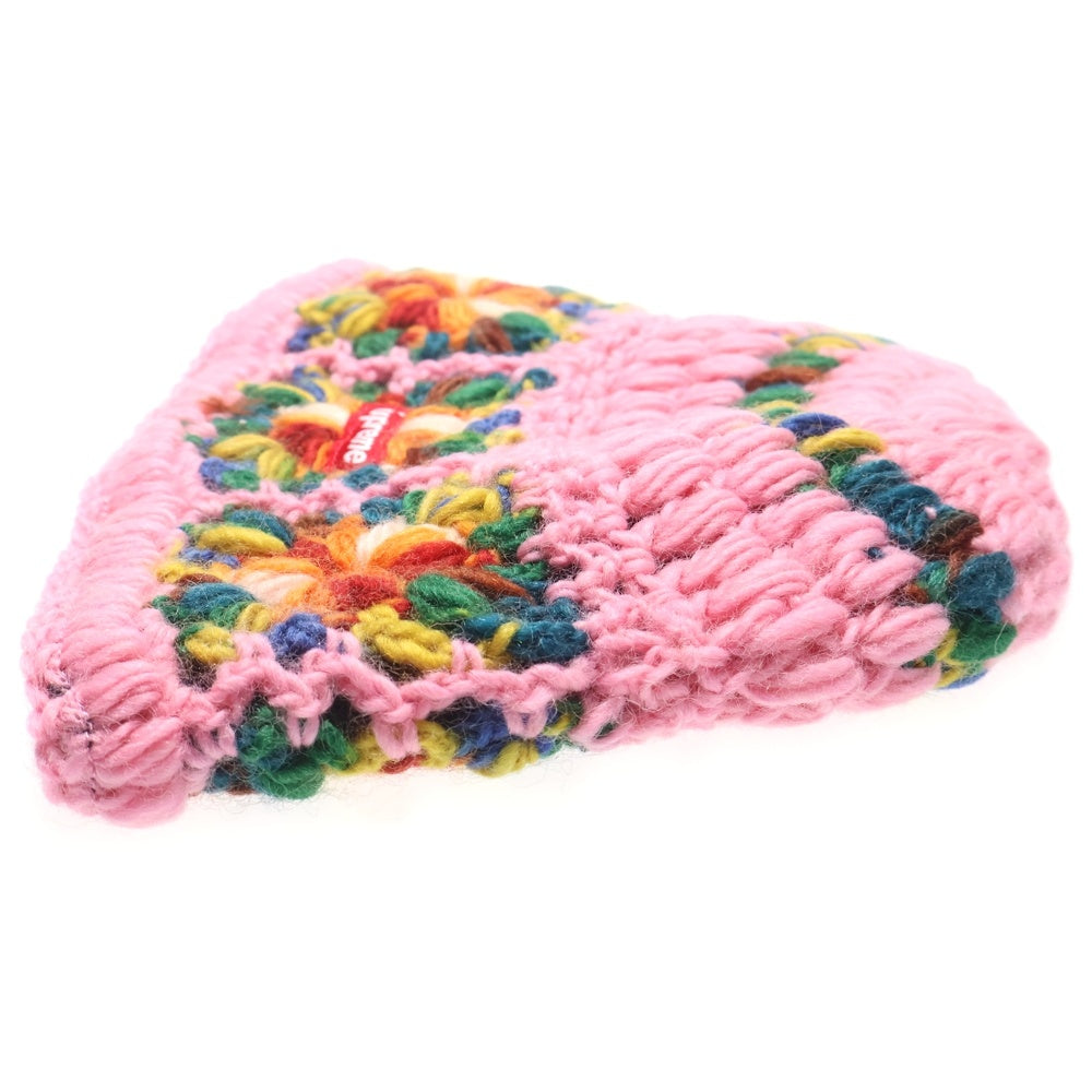 SUPREME(シュプリーム) 25SS Crochet Beanie クロシェ ビーニー ニット帽 ピンク レディース