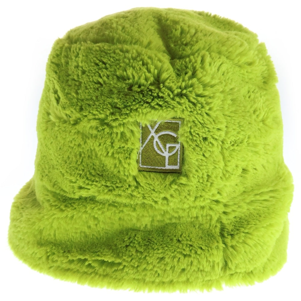 X-GIRL(エックスガール) FAUX FUR BUCKET HAT フェイクファーバケットハット グリーン 05193030 レディース