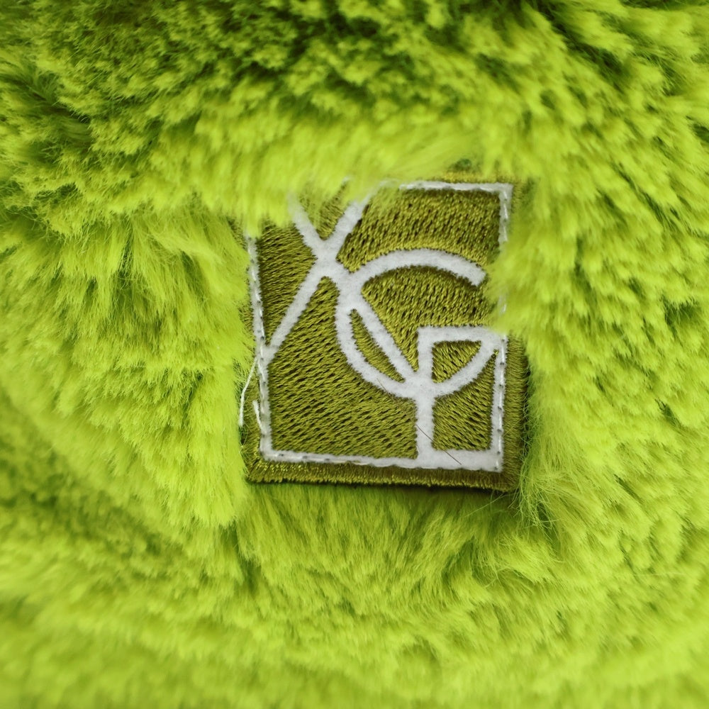 X-GIRL(エックスガール) FAUX FUR BUCKET HAT フェイクファーバケットハット グリーン 05193030 レディース