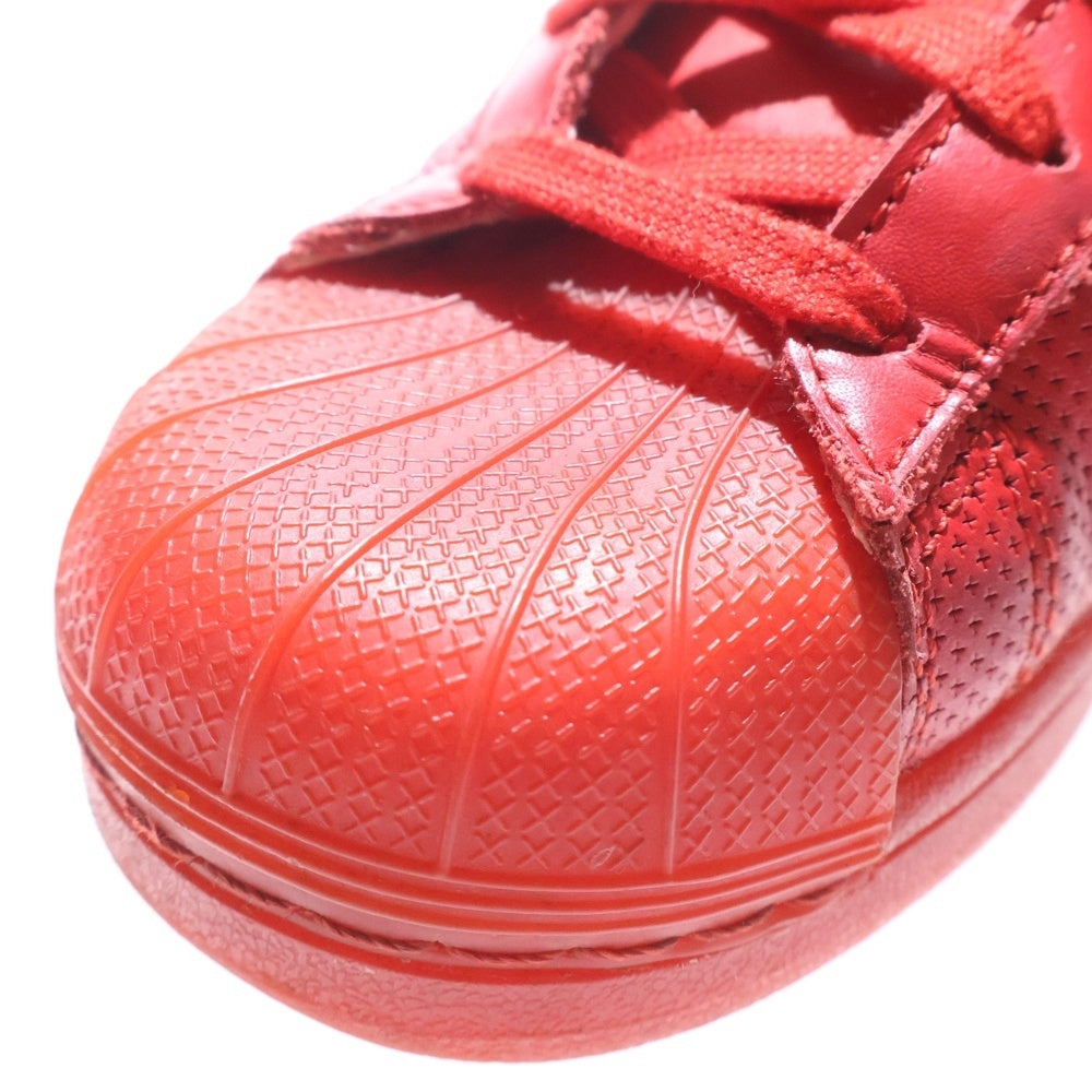 adidas(アディダス) SUPERSTAR TONAL スーパースター トーナル ローカットスニーカー レッド US7/25cm S80326 レディース