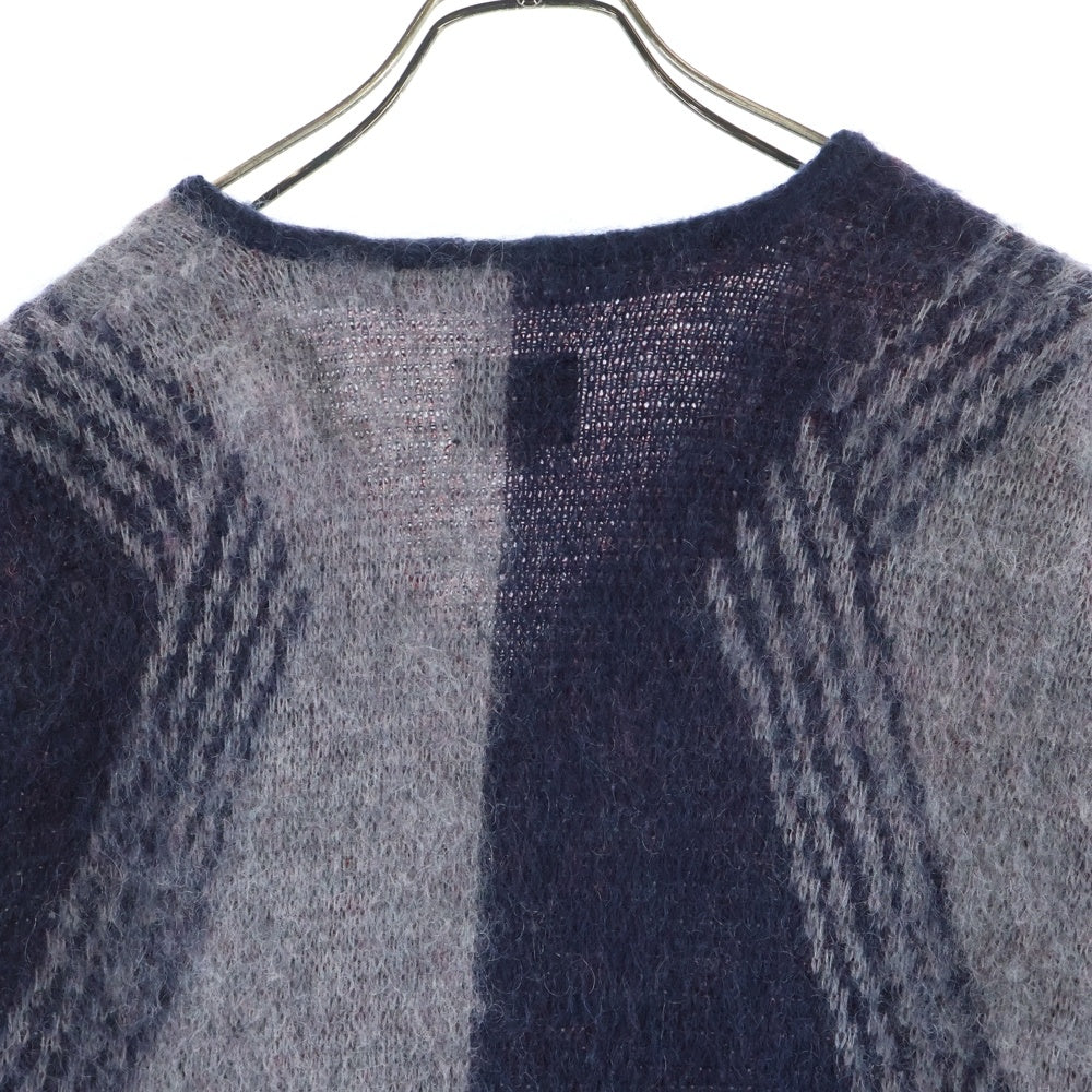 Needles(ニードルス) 22AW MOHIAR PAPILLON CARDIGAN モヘア パピヨン カーディガン グレー LQ275