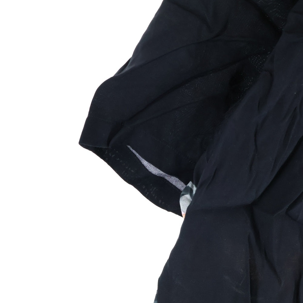 WACKO MARIA(ワコマリア) ×Mighty Crown HAWAIIAN SHIRTS マイティークラウン ハワイアン 半袖シャツ ブラック