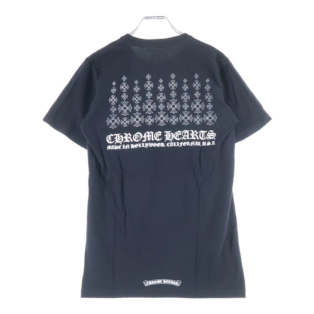 CHROME HEARTS(クロムハーツ) CHプラスプリント 半袖Tシャツ カットソー ブラック