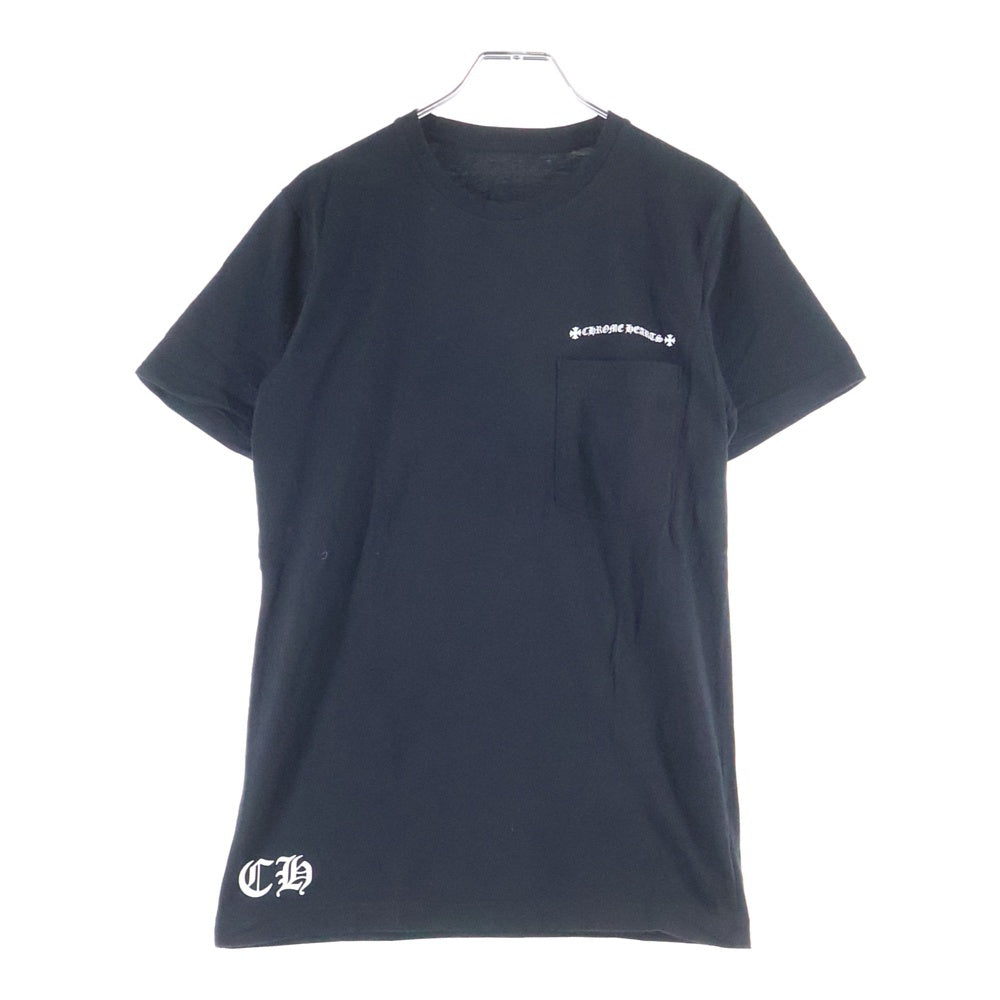 CHROME HEARTS(クロムハーツ) CHプラスプリント 半袖Tシャツ カットソー ブラック