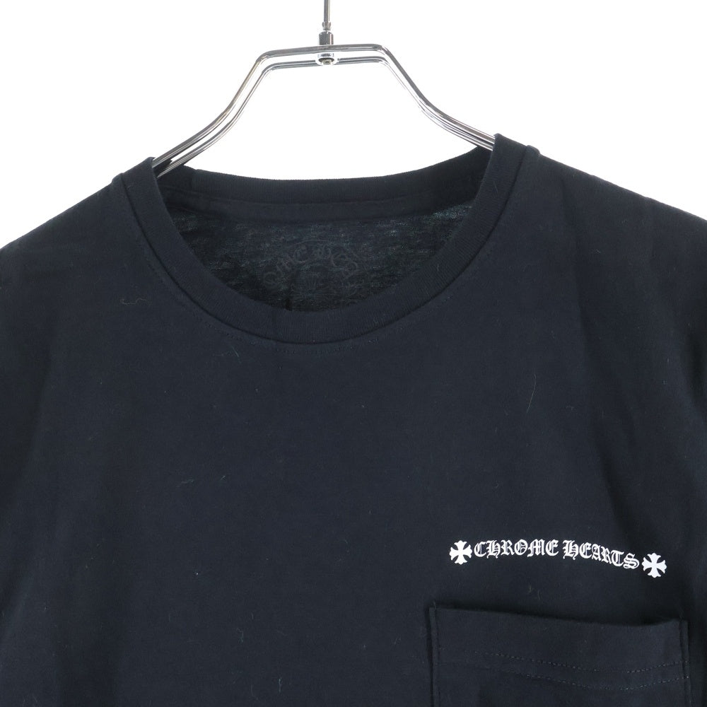 CHROME HEARTS(クロムハーツ) CHプラスプリント 半袖Tシャツ カットソー ブラック