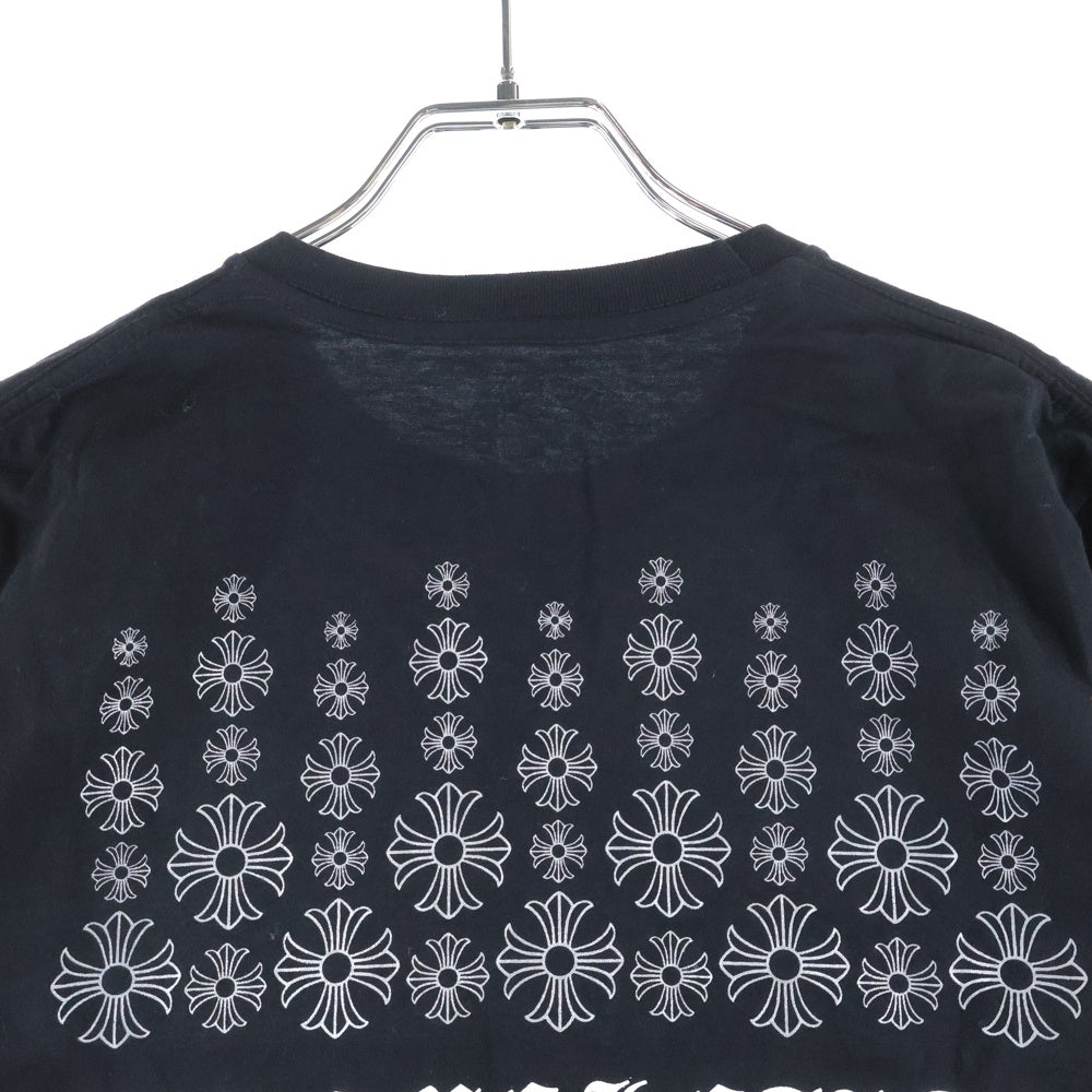 CHROME HEARTS(クロムハーツ) CHプラスプリント 半袖Tシャツ カットソー ブラック