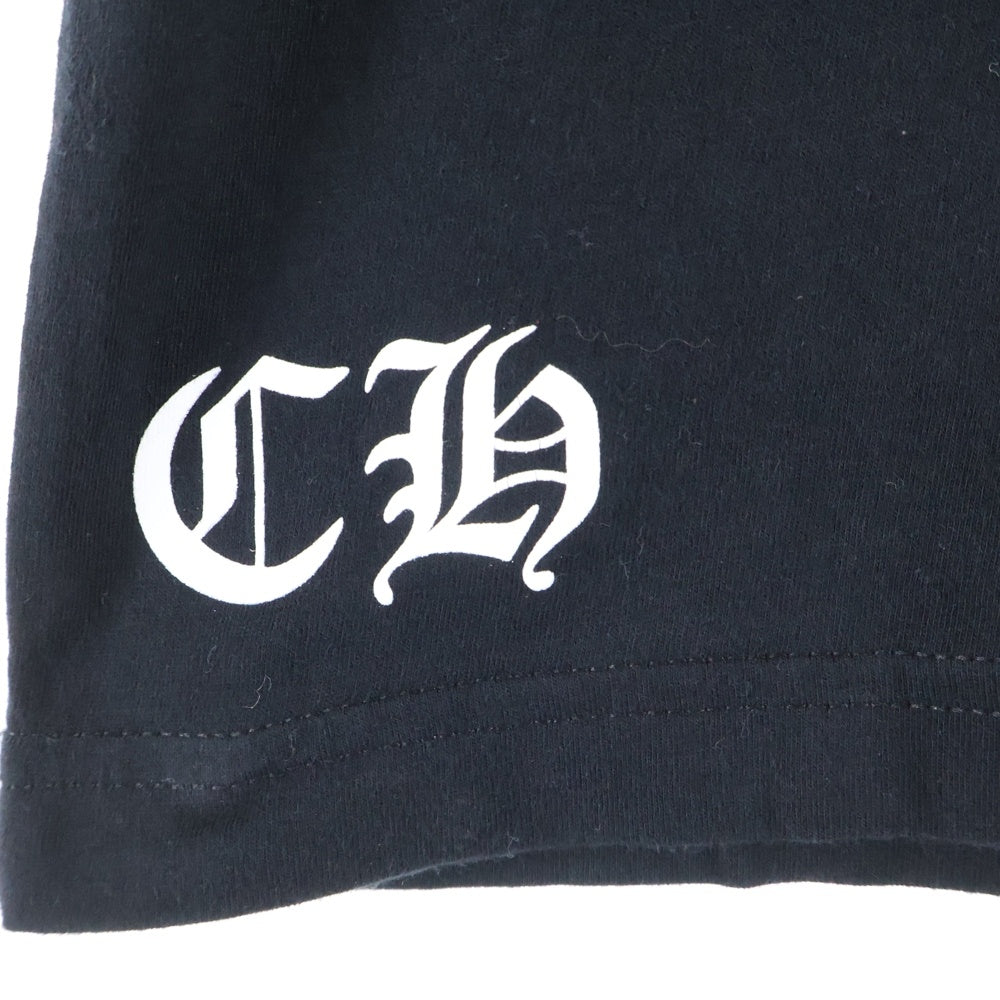 CHROME HEARTS(クロムハーツ) CHプラスプリント 半袖Tシャツ カットソー ブラック