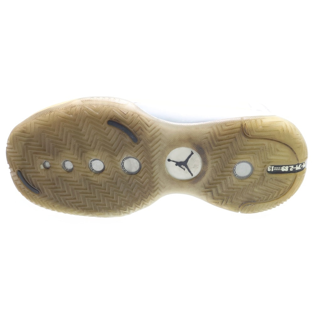 NIKE(ナイキ) AIR JORDAN XXXIV PF エアジョーダン34 PF ハイカットスニーカー ホワイト/シルバー US8/26cm BQ3381-101