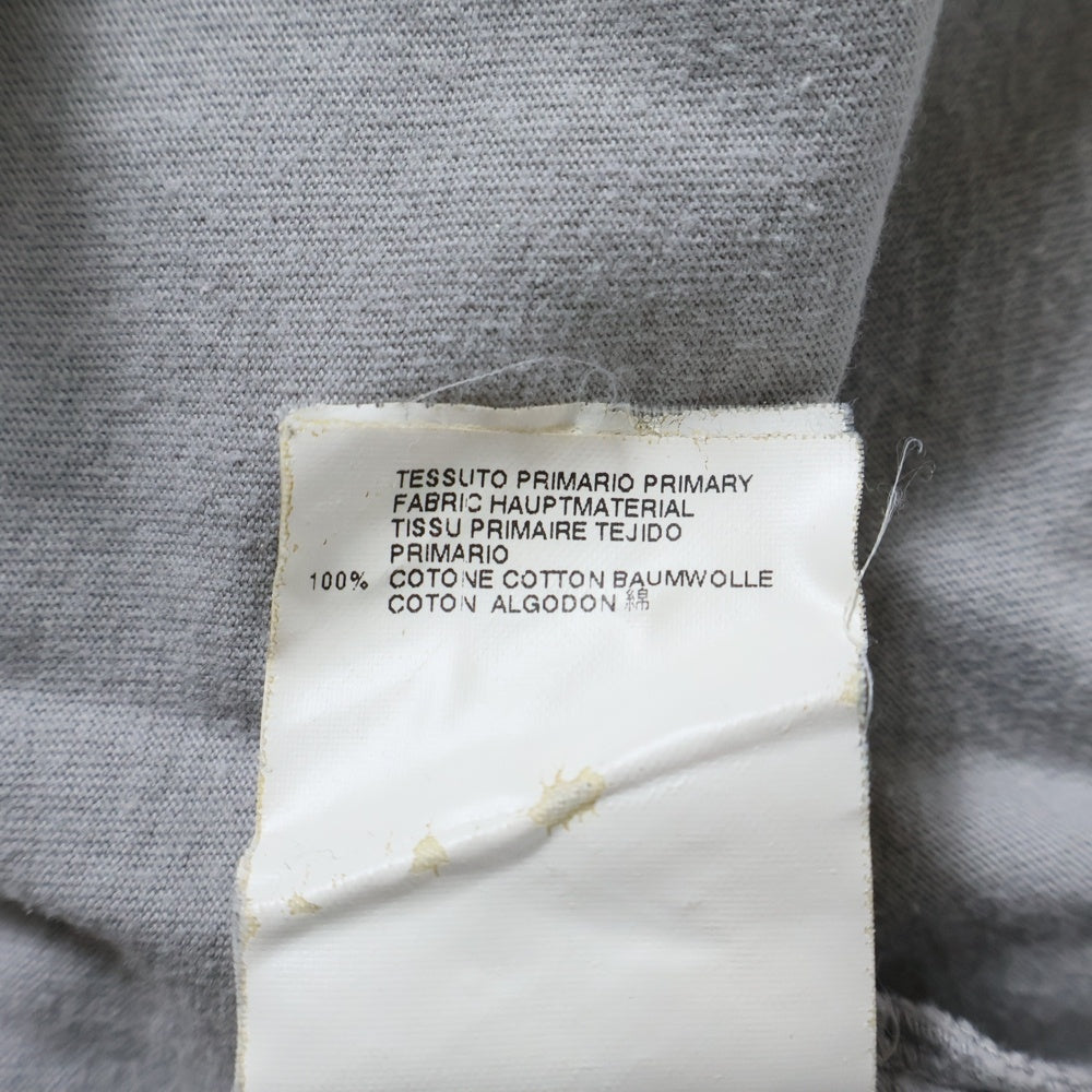 Maison Margiela(メゾンマルジェラ) BLURRY NUMBER RAISED PRINT TEE ブラリー ナンバー レイズド プリント Tシャツ カットソー グレー