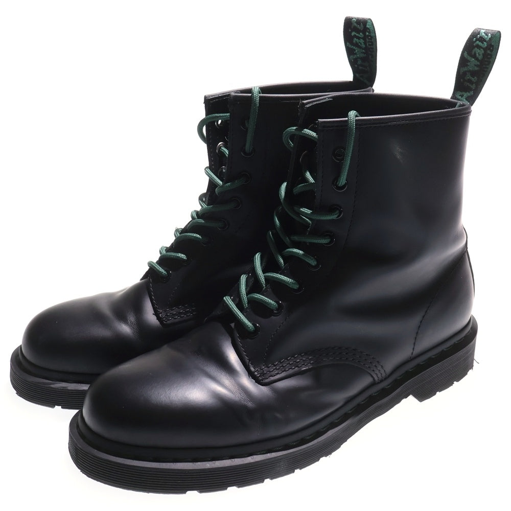 Dr.Martens(ドクターマーチン) 1460 8ホールブーツ スムースレザー ハイカットシューズ ブラック/グリーン US11