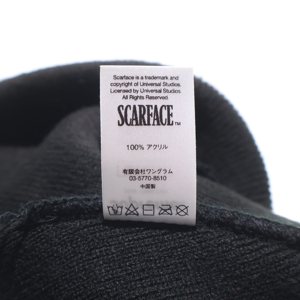 SUPREME(シュプリーム) 17AW Scarface Beanie スカーフェイス ビーニー ニット帽子 ブラック