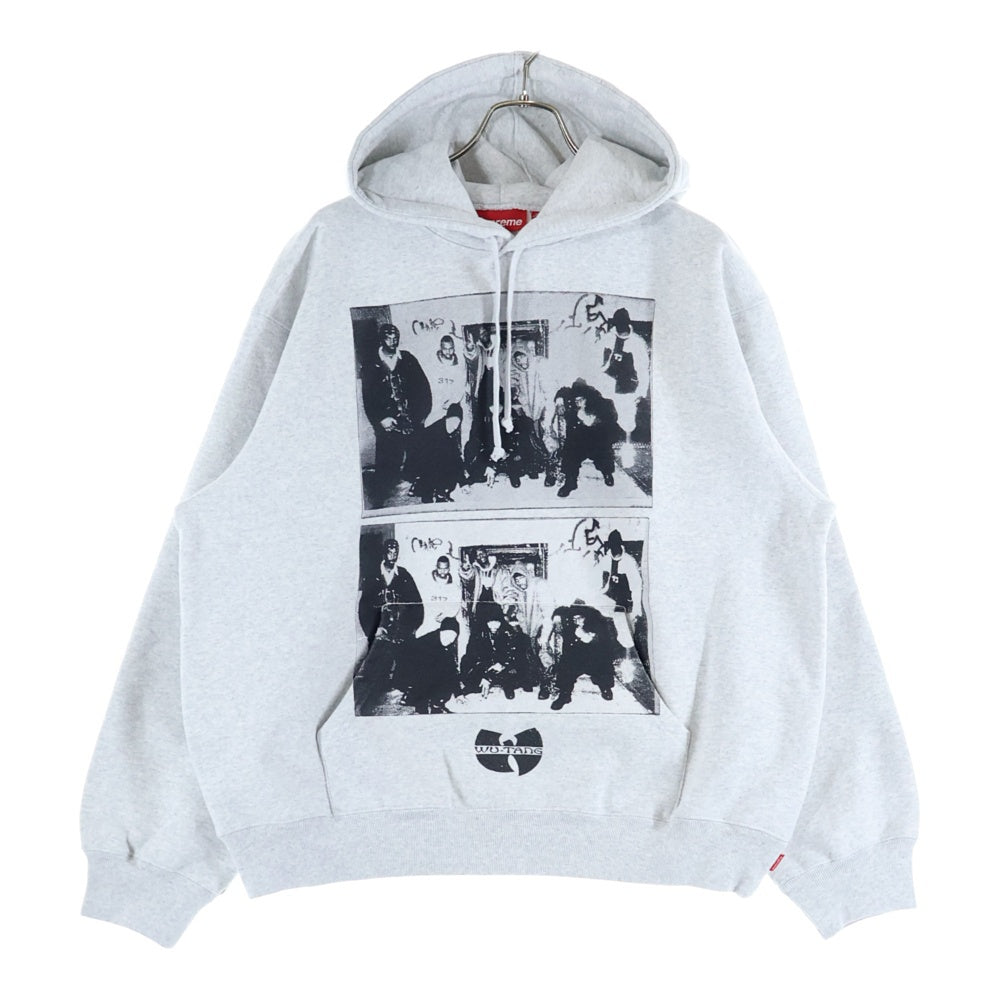 SUPREME(シュプリーム) 25AW Wu-Tang Clan Hooded Sweatshirt ウータンクラン プルオーバースウェットパーカー フーディー グレー