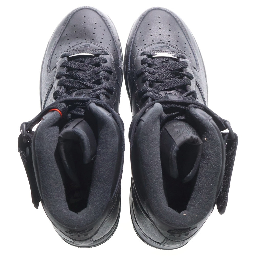 NIKE(ナイキ) ×Supreme AIR FORCE1 MID SP シュプリーム エアフォース1 ミッドカットスニーカー ブラック US11/29cm FZ8784-001