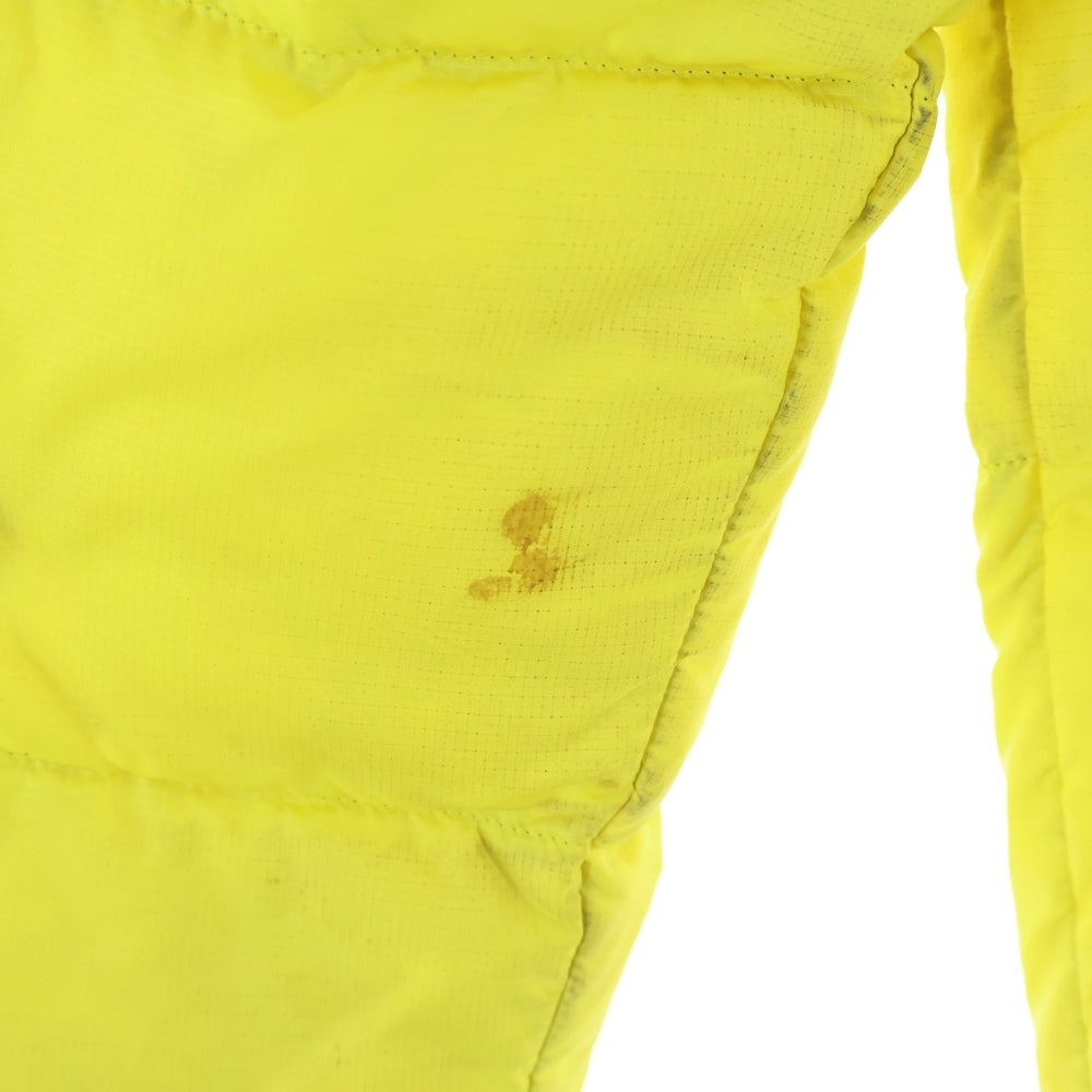 THE NORTH FACE(ザノースフェイス) Nuptse Hoodie ヌプシ フーディ ダウンジャケット ブラック/イエロー