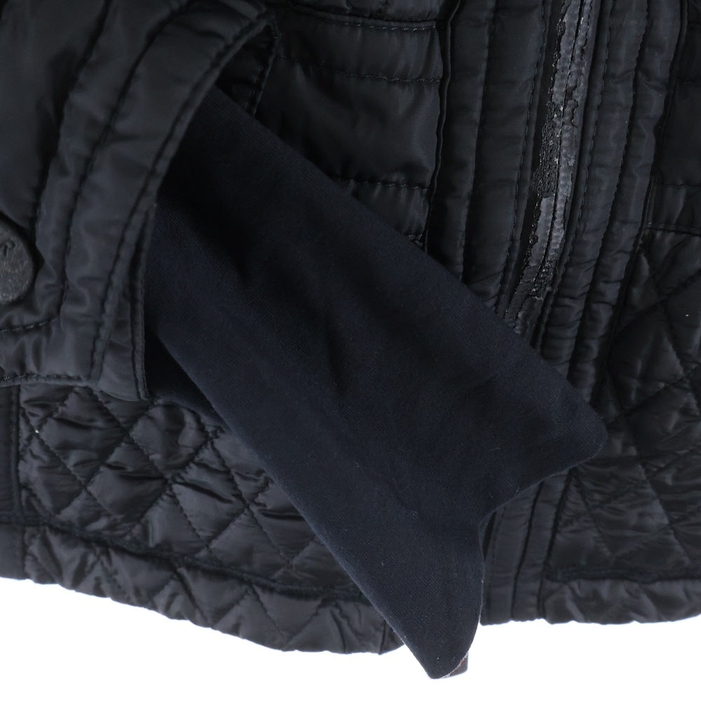 MONCLER(モンクレール) PALU GIUBBOTTO フーデッドダウンジャケット キルティングコート ブラック 120984531405