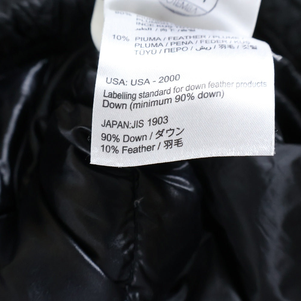 MONCLER(モンクレール) PALU GIUBBOTTO フーデッドダウンジャケット キルティングコート ブラック 120984531405
