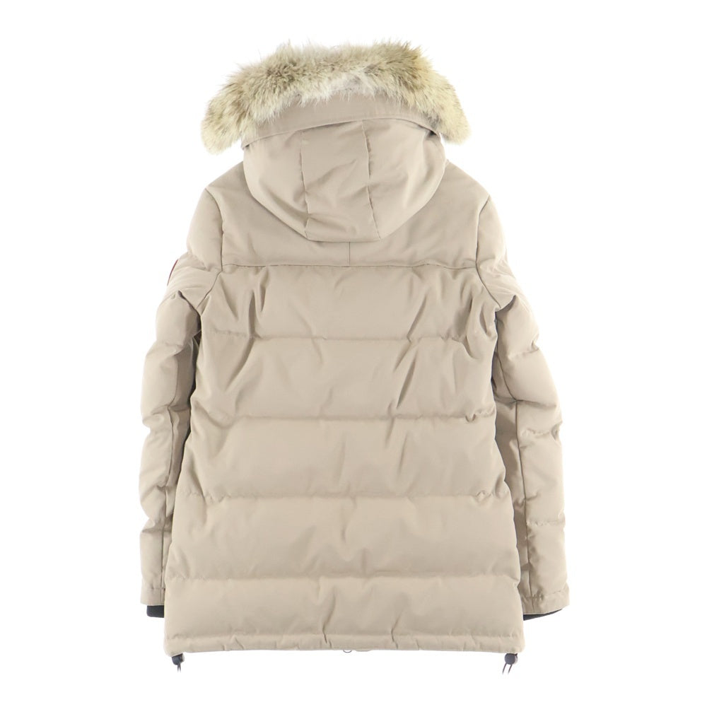 CANADA GOOSE(カナダグース) JASPER PARKA ジャスパーパーカー ファー付きフーデッドダウンジャケット ベージュ 68F8490