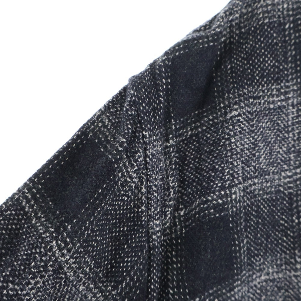 OUR LEGACY(アワーレガシー) ABOVE SHIRT チェックシャツ 長袖シャツ ブラック M4252AO