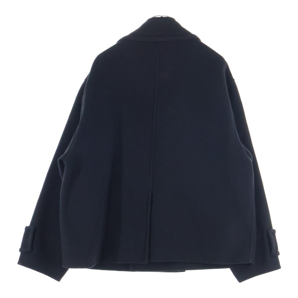 VALENTINO(ヴァレンティノ) 22AW オーバーサイズ ピーコート ブラック WV0CJG807U3