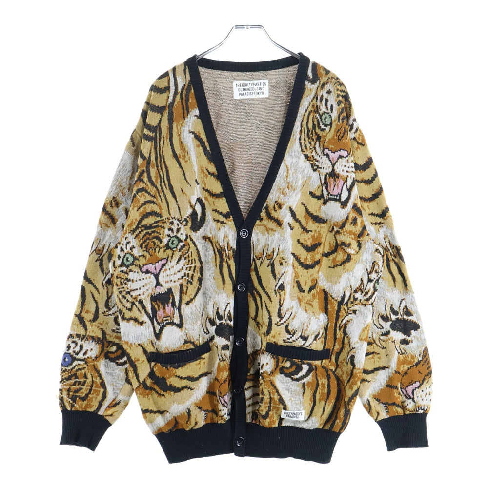 WACKO MARIA(ワコマリア) TIM LEHI JACQUARD CARDIGAN ティムリーハイ