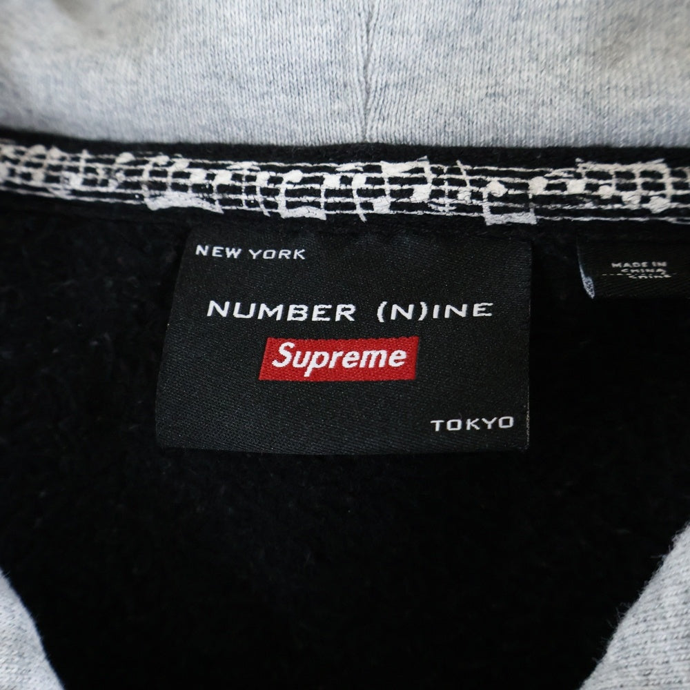 SUPREME(シュプリーム) 25AW ×Number (N)ine Patchwork Zip Up Hooded Sweatshirt ナンバーナイン パッチワーク ジップアップスウェットパーカー フーディー マルチ