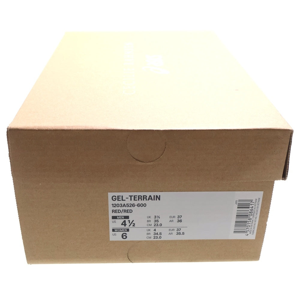 ASICS(アシックス) ×Cecilie Bahnsen GEL-TERRAIN セシリーバンセン ゲルテレイン ローカットスニーカー レッド 1203A526