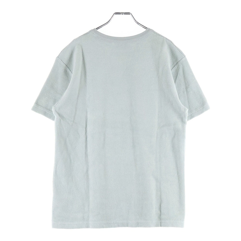 DIOR(ディオール) ロゴプリントタオル生地コットン半袖Tシャツ カットソー ブルー 393J696G0858