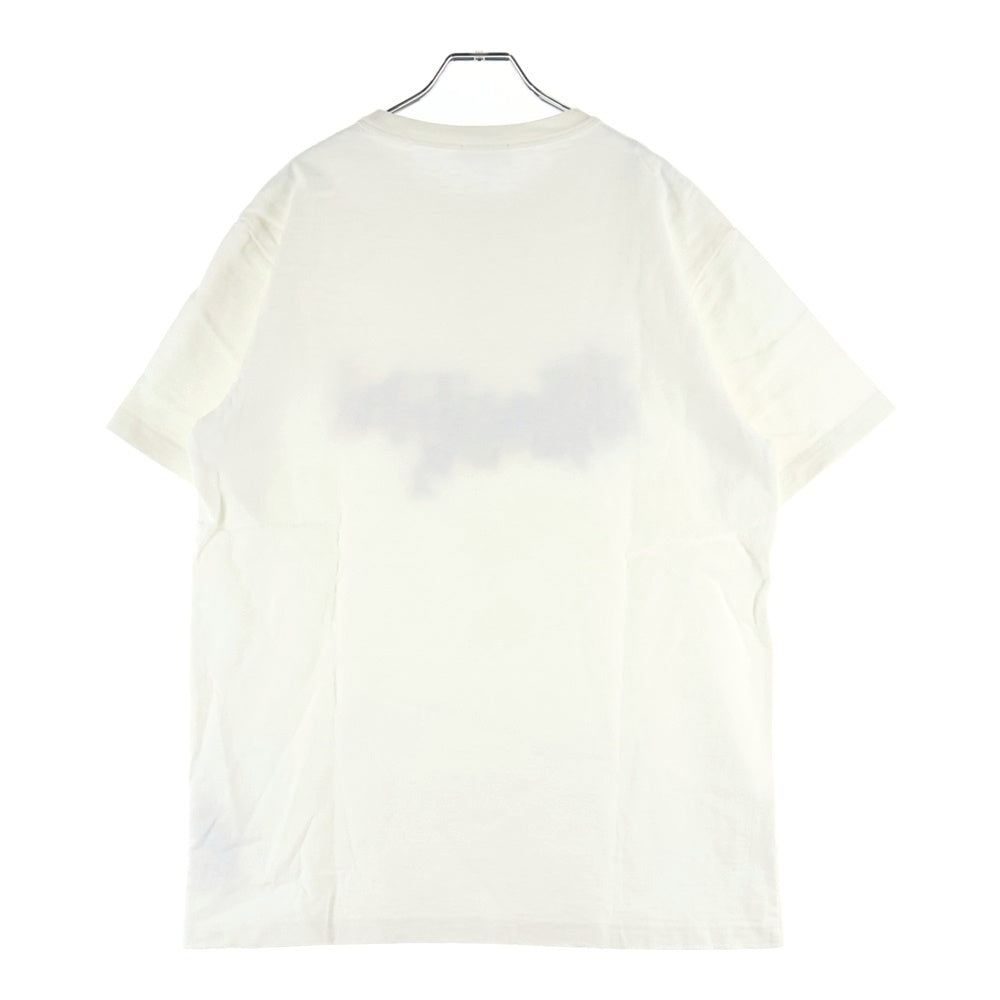 DIOR(ディオール) 23AW ×DENIM TEARS TEE ×デニムティアーズ フロントロゴ刺繍 半袖Tシャツ ホワイト 393J696I0849