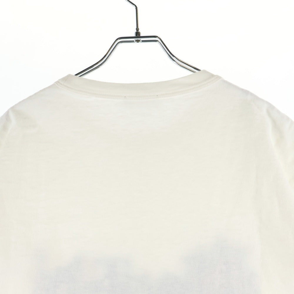 DIOR(ディオール) 23AW ×DENIM TEARS TEE ×デニムティアーズ フロントロゴ刺繍 半袖Tシャツ ホワイト 393J696I0849