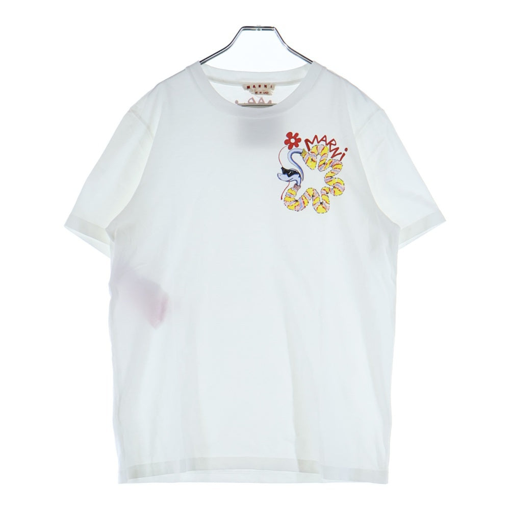 MARNI(マルニ) グラフィックロゴ 半袖Tシャツ カットソー ホワイト