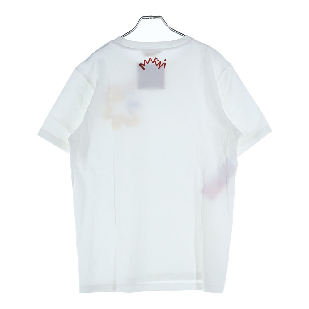 MARNI(マルニ) グラフィックロゴ 半袖Tシャツ カットソー ホワイト