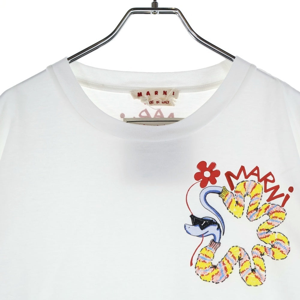 MARNI(マルニ) グラフィックロゴ 半袖Tシャツ カットソー ホワイト