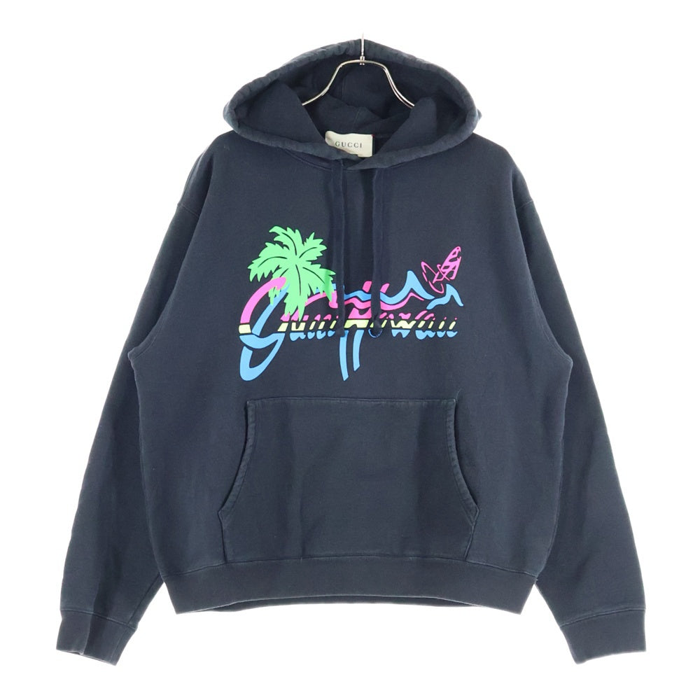 GUCCI(グッチ) 20SS Hawaii Print Hoodie グッチ ハワイプリント