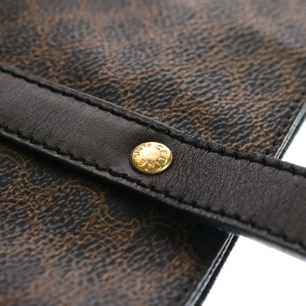 CELINE(セリーヌ) マカダム トリオンフ 総柄 ハンドバッグ ブラウン M98/1 レディース