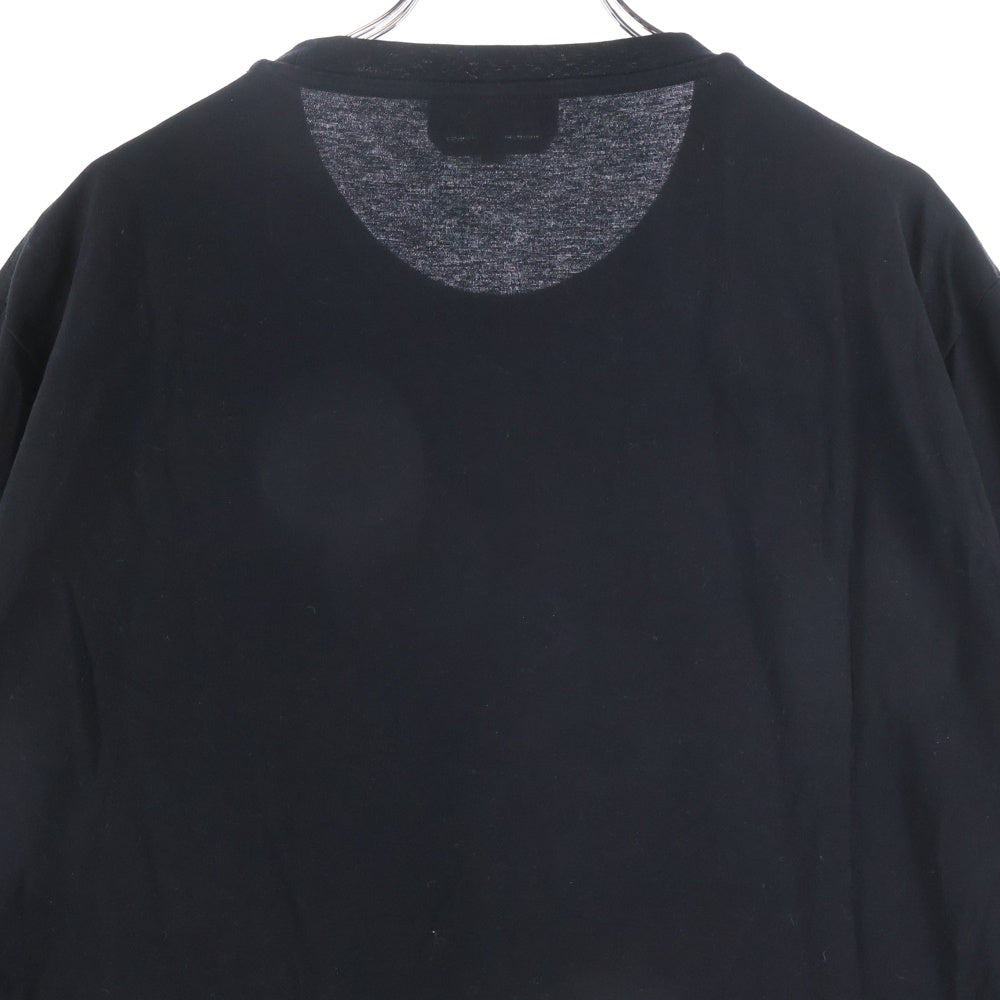 HERMES(エルメス) コットン ロングスリーブ 長袖Tシャツ ブラック