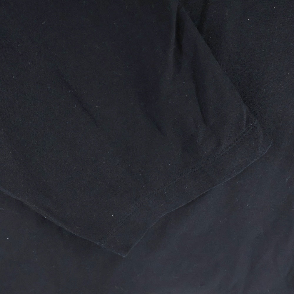 HERMES(エルメス) コットン ロングスリーブ 長袖Tシャツ ブラック