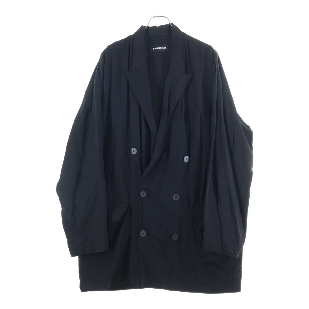 BALENCIAGA(バレンシアガ) Over Sized Shirts オーバーサイズ 長袖シャツ ブラック 647368 TFO02