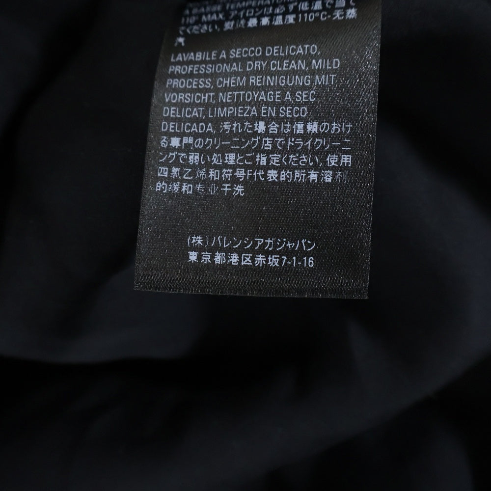 BALENCIAGA(バレンシアガ) Over Sized Shirts オーバーサイズ 長袖シャツ ブラック 647368 TFO02